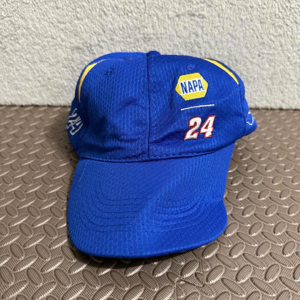 NAPA Racing Hat Jeff Gordon 24 Blue Adjustable NASCAR Sponsor Cap Baseball Cap